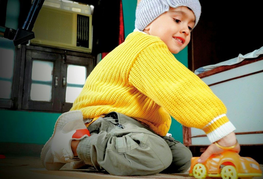Child in play-based activity